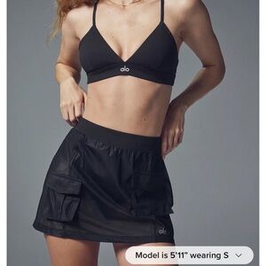 Sheer Effusion Cargo Skirt Alo Yoga